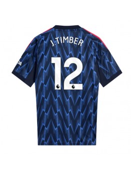 Billige Arsenal Jurrien Timber #12 Bortedrakt 2025-26 Kortermet